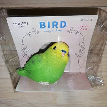 Amazon.co.jp: セキセイインコ 置物 ミニオブジェ ガーデニング